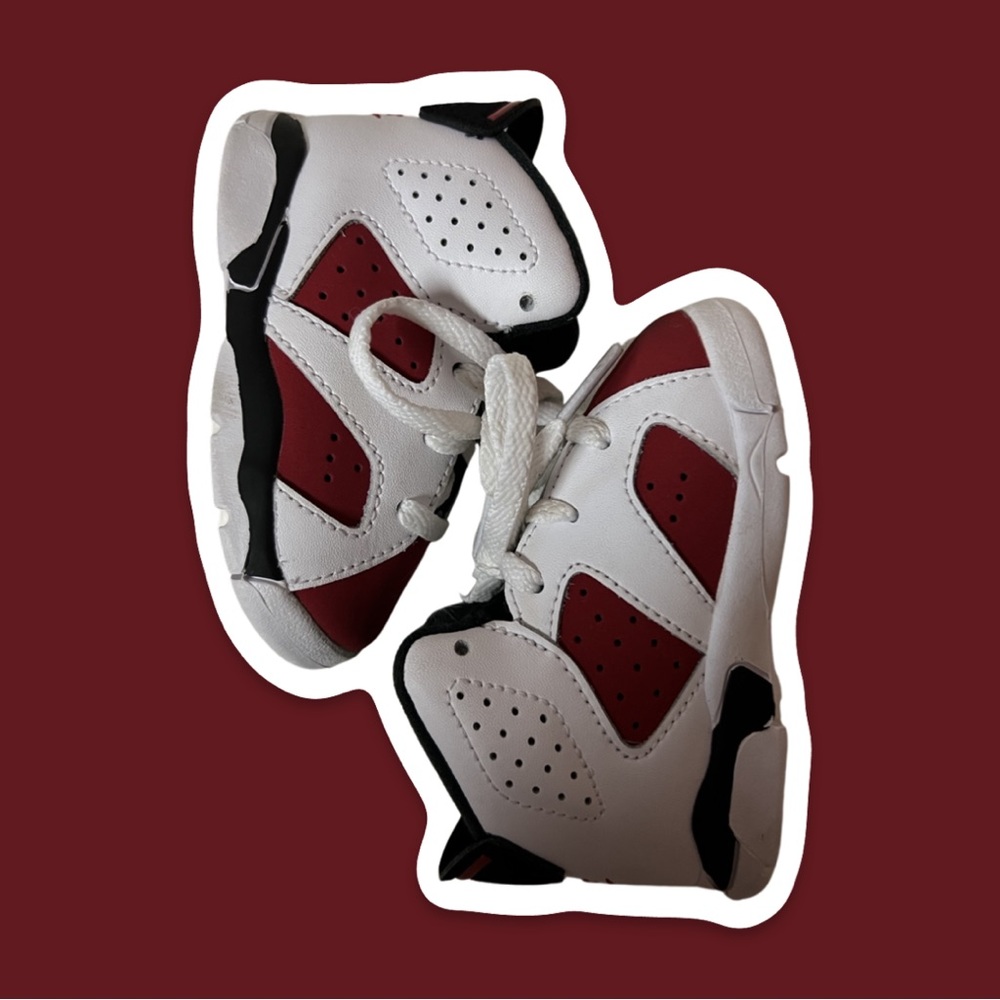 Jordan Retro 6 Carmine - Infant Size 4c